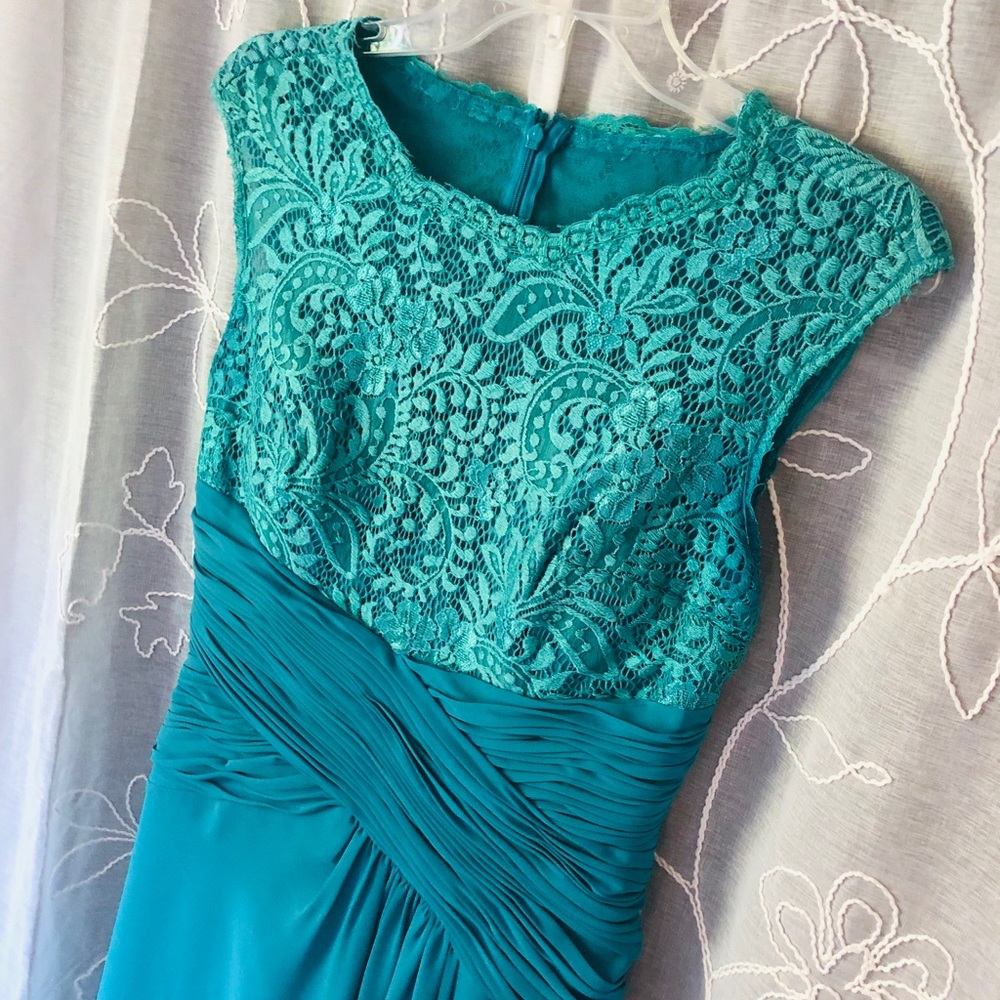 JJ’s House Floor Length Bridesmaids Dress